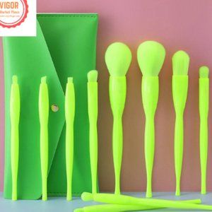 High Quality 10 pcs Candy Color Makeup Brushes Tool Set